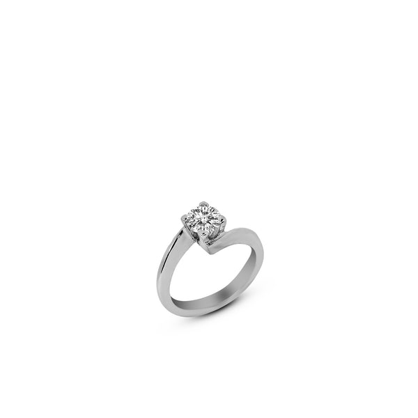 1 Carat Moissanite Diamond Ring - MDR003