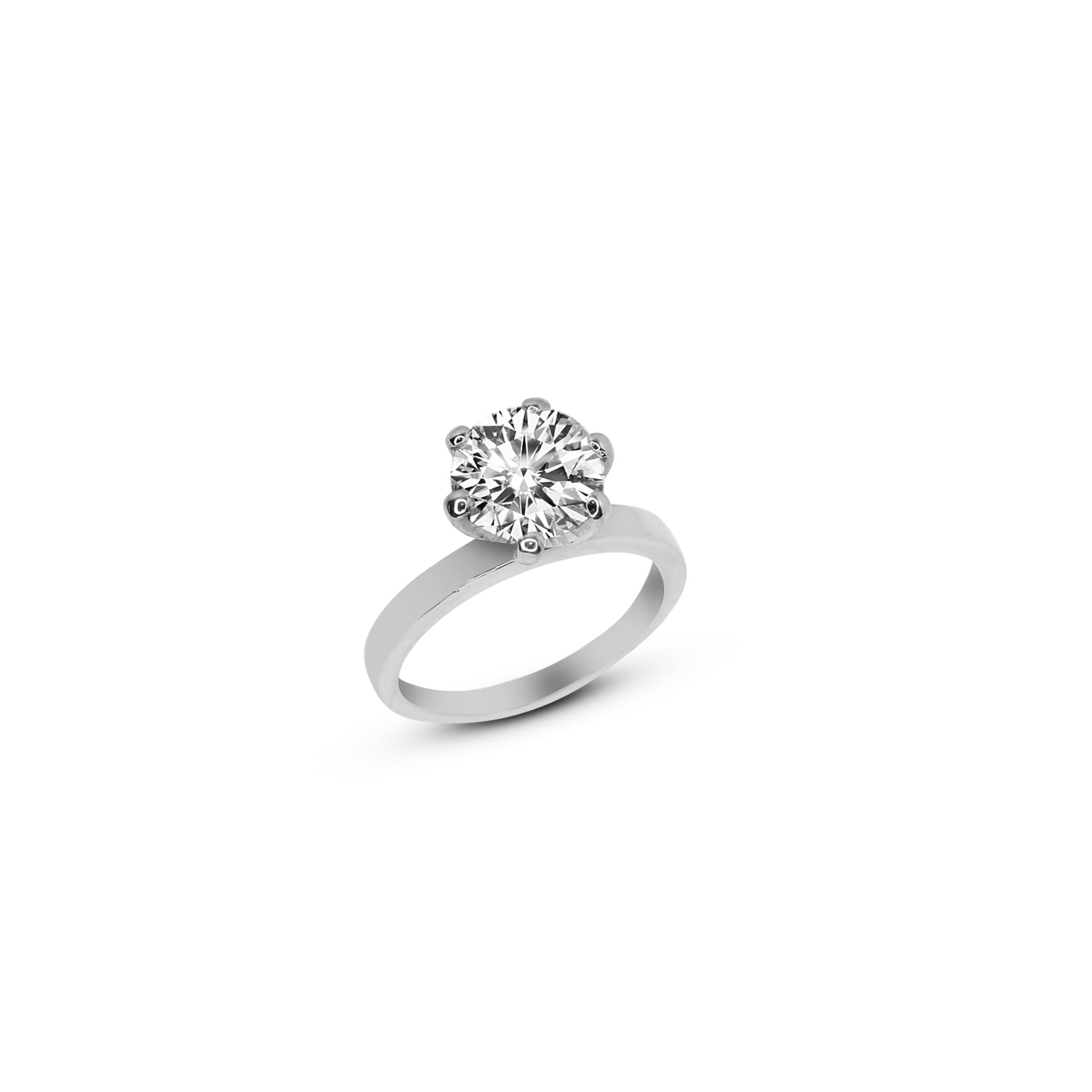 Carat Moissanite Diamond Ring MDR011 – Heritage