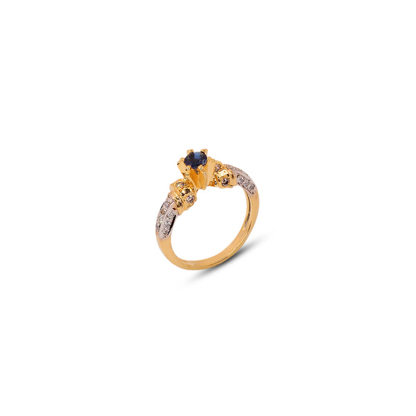 Celestial Blue Onyx Ring