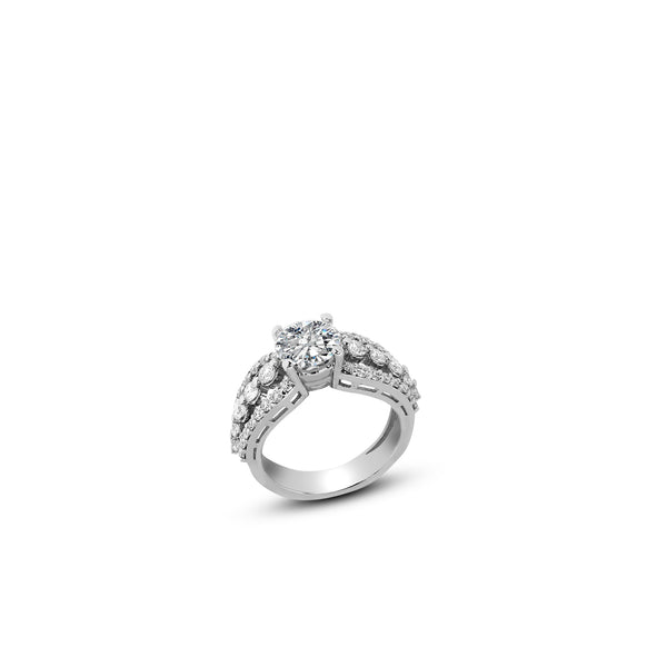 Moissanite Diamond Ring - MDR030