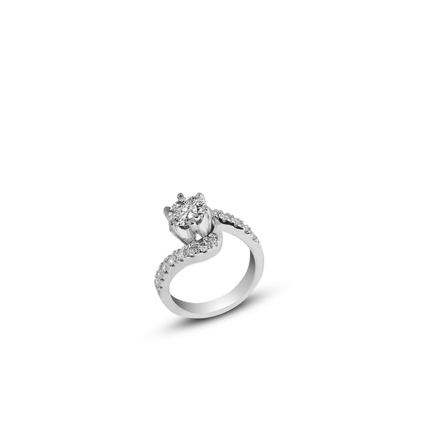 Moissanite Diamond Ring - MDR029