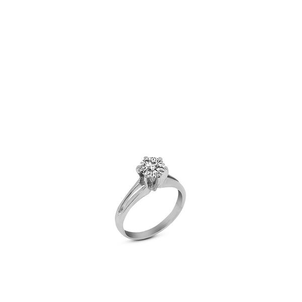 1 Carat Moissanite Diamond Ring - MDR005