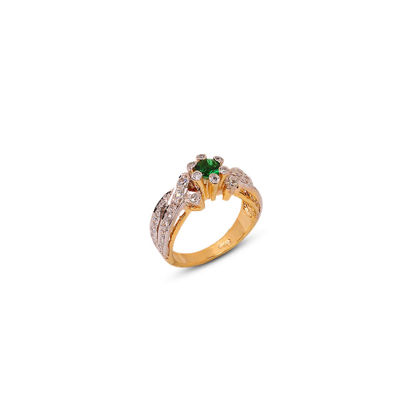Green Serenity Ring