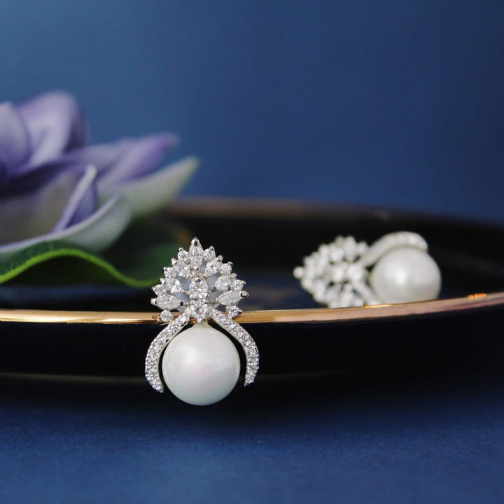 Tops with Pearls and Zircons, (6239989858487)
