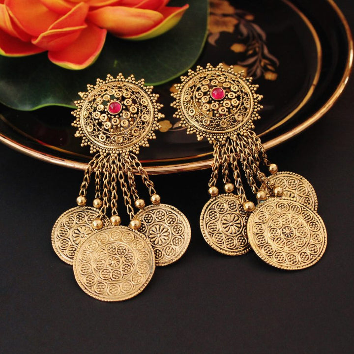 Earrings with Chetum (6239989825719)