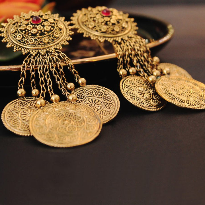 Earrings with Chetum (6239989825719)