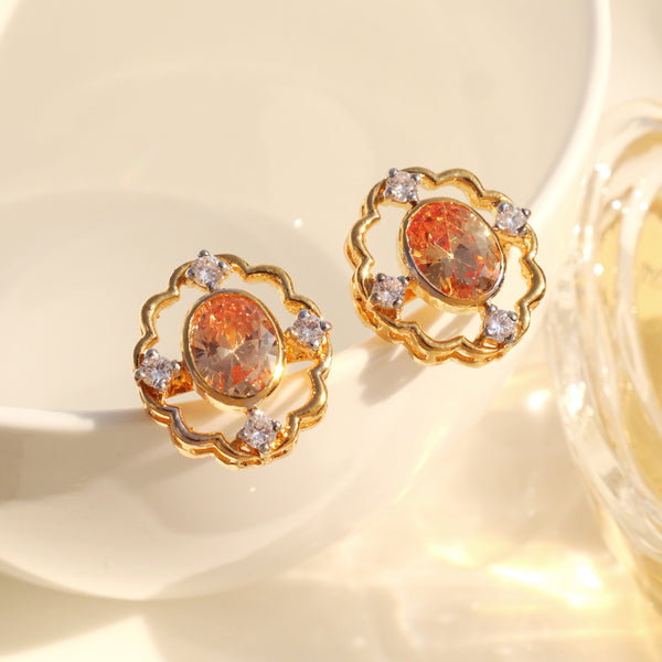 Tops in Honey Color Zircon and Cubic Zircons (7493658378474)