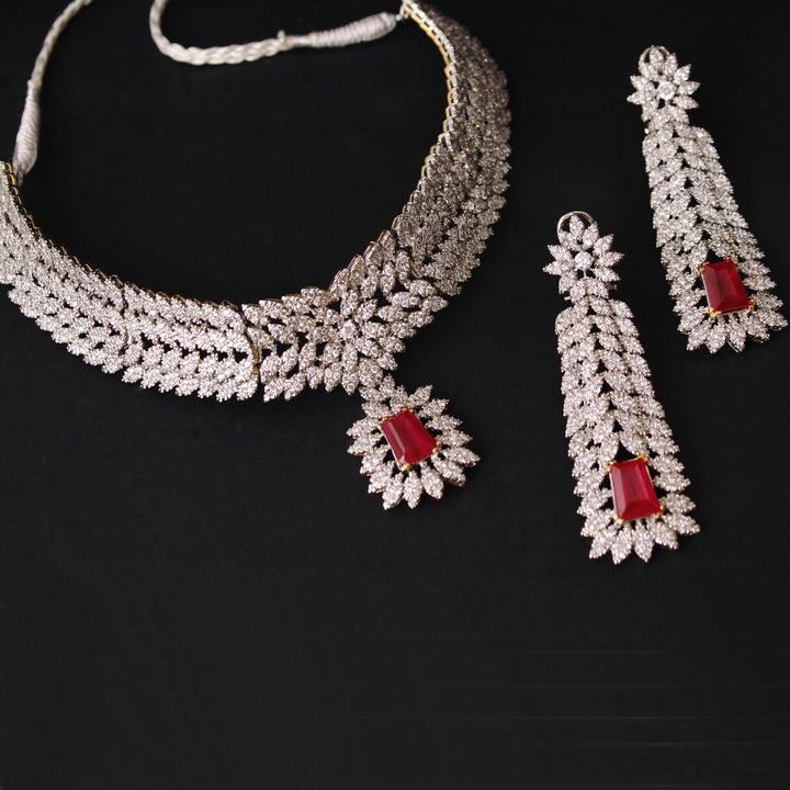 Necklace Set with Chetum and Zircons (6239990808759)