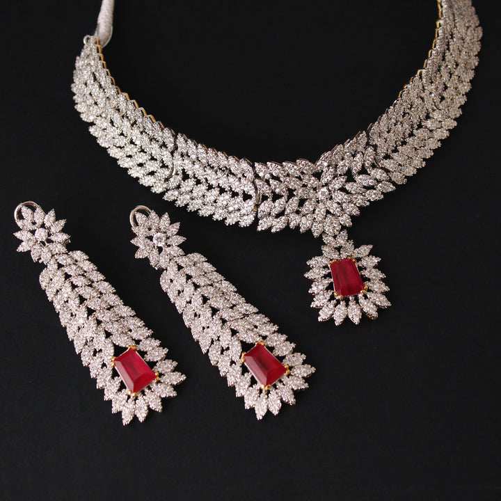 Necklace Set with Chetum and Zircons (6239990808759)