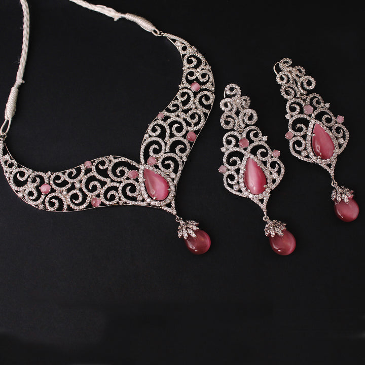 Necklace Set with Chetum and Zircons (6239991038135)