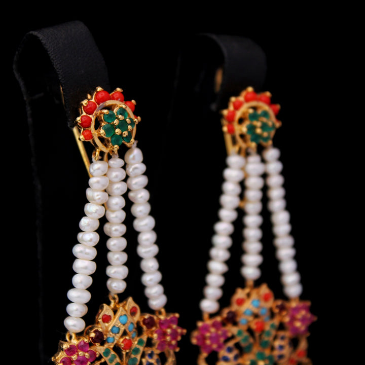 Earrings with Nauratan (6239991431351)