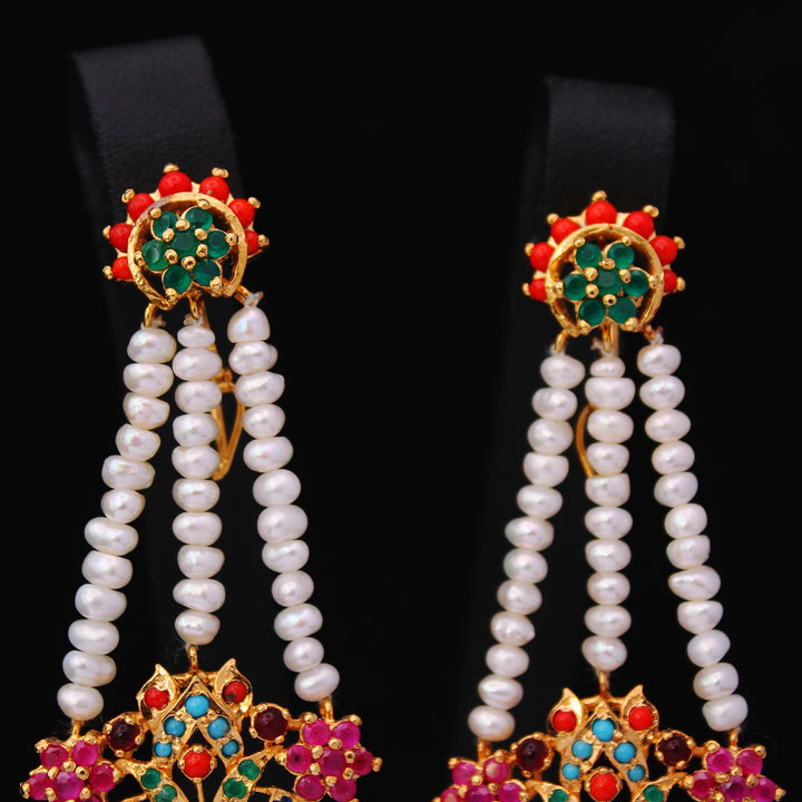 Earrings with Nauratan (6239991660727)