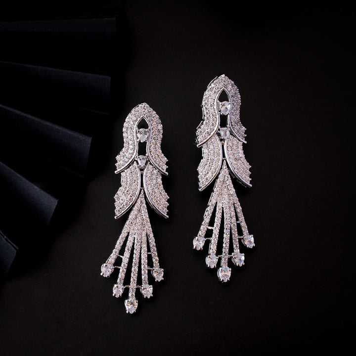 Diamond style earrings (6239996117175)