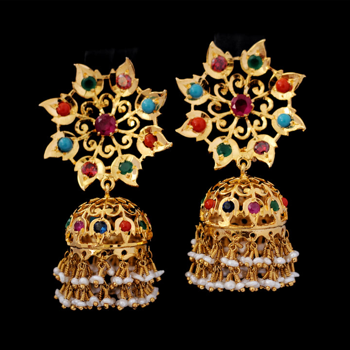 Earrings in Naurattan (6240000802999)