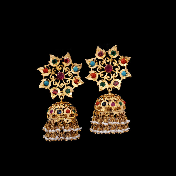 Earrings in Naurattan (6240000802999)