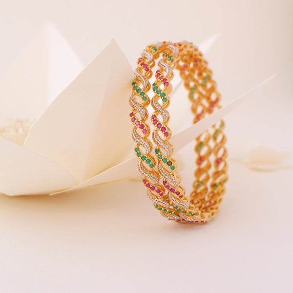 Bangle pair in Multi colour (6239996543159)