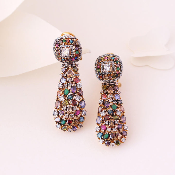 Earrings in multi colour (6239996903607)