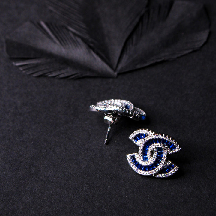 Tops in Blue Onyx and Cubic Zircons (6789947523255)