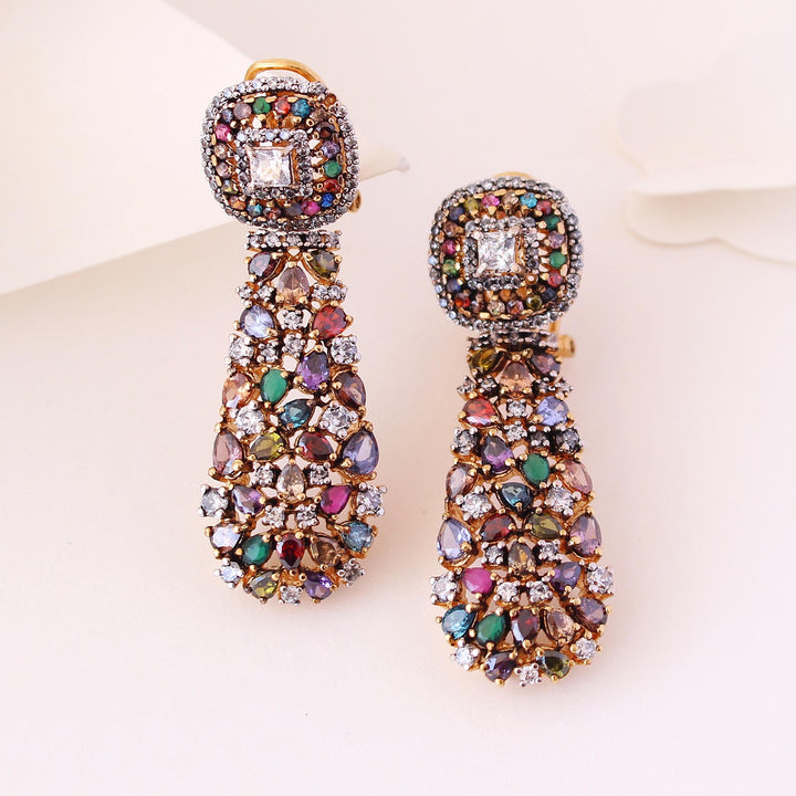 Earrings in multi colour (6239996903607)
