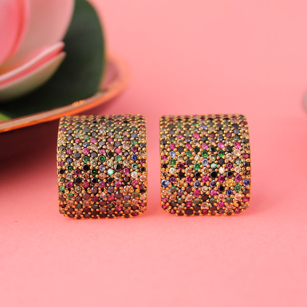 Earrings in Multi Color Stones (6240001917111)