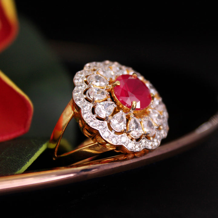 Ring in Chetum and Zircons (6240022724791)