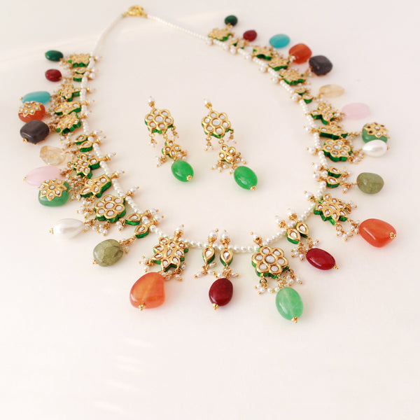 Mala in Multi Color Stones (6240005718199)