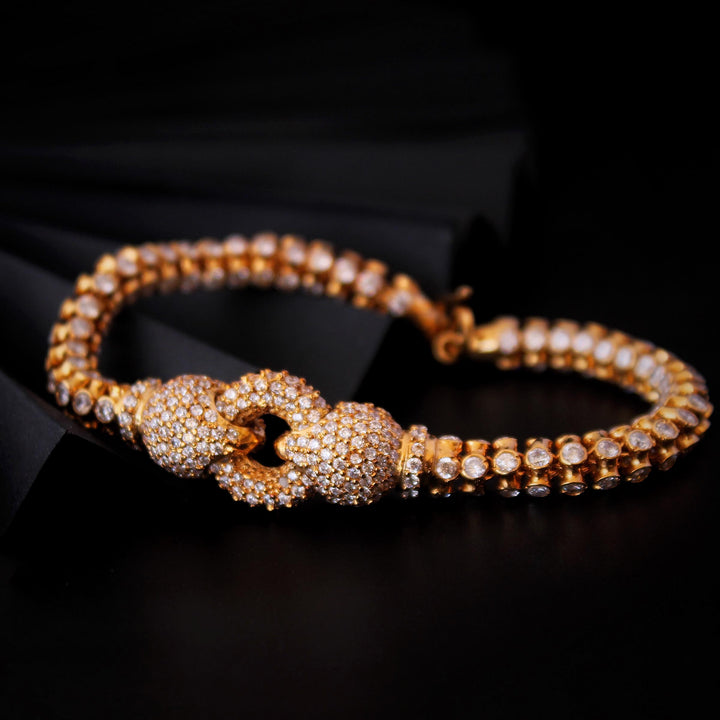 Diamond style bracelet (6239998050487)
