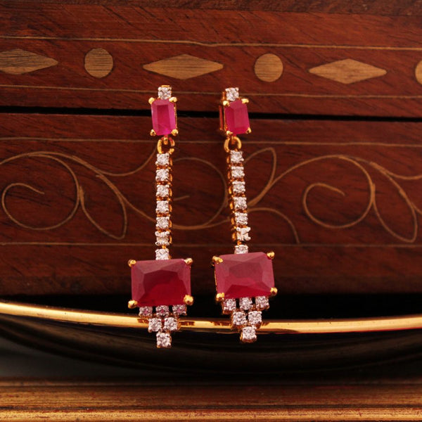Earrings with Chetum and Zircons (6239983501495)