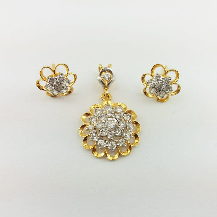 Locket Set with Zircons (6239974949047)