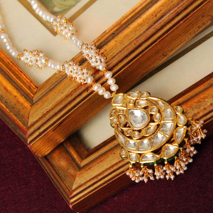 Kundan Set in Pearls (6239982125239)