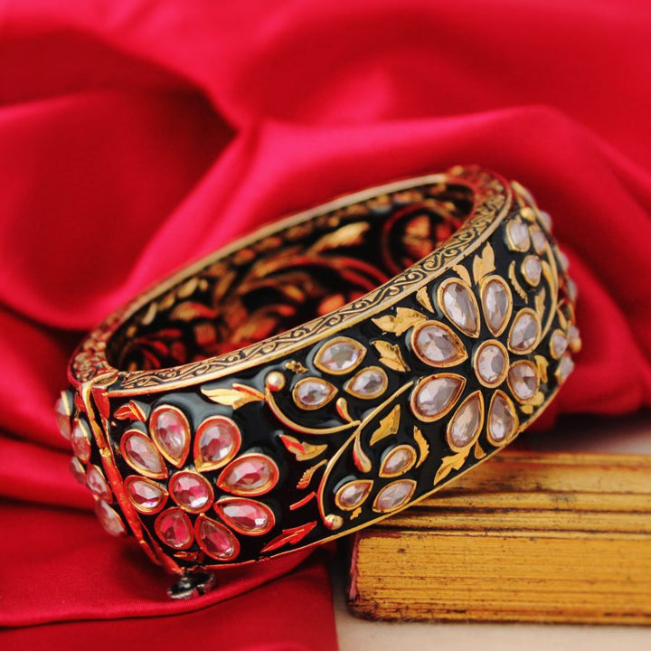 Bangle with Polkies and Enamel (6239986548919)