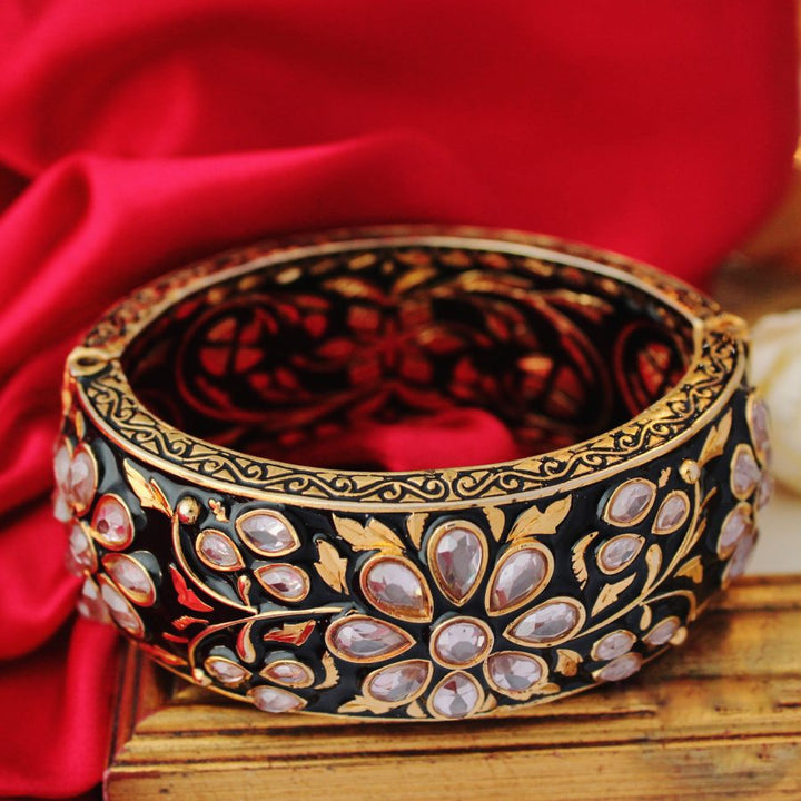 Bangle with Polkies and Enamel (6239986548919)