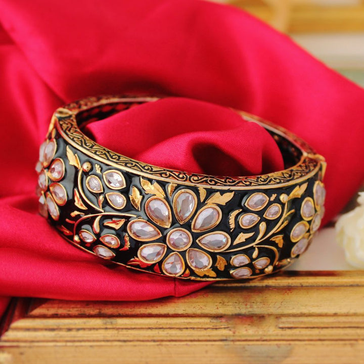 Bangle with Polkies and Enamel (6239986548919)