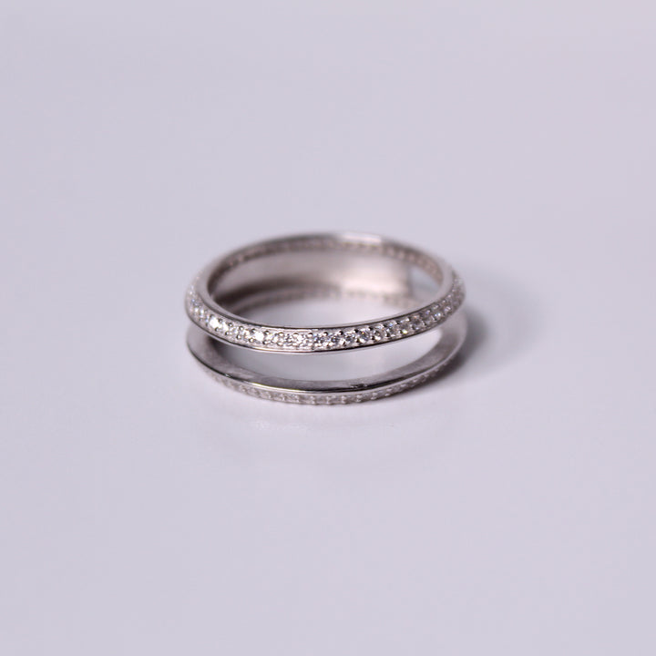 2 in 1 Cubic Zircons Ring (6972764225719)