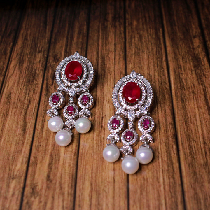 Pendant Set in Chetum and Pearls (6981472125111)