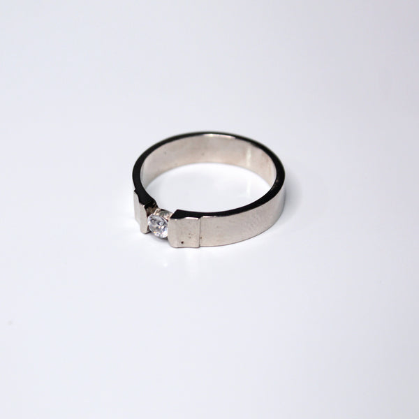 Gents Band in Cubic Zircon (7008863781047)