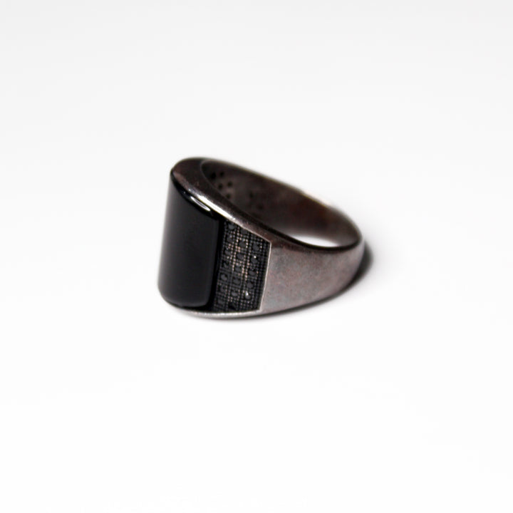 Turkish Style Ring in Black Onyx (7187217809642)