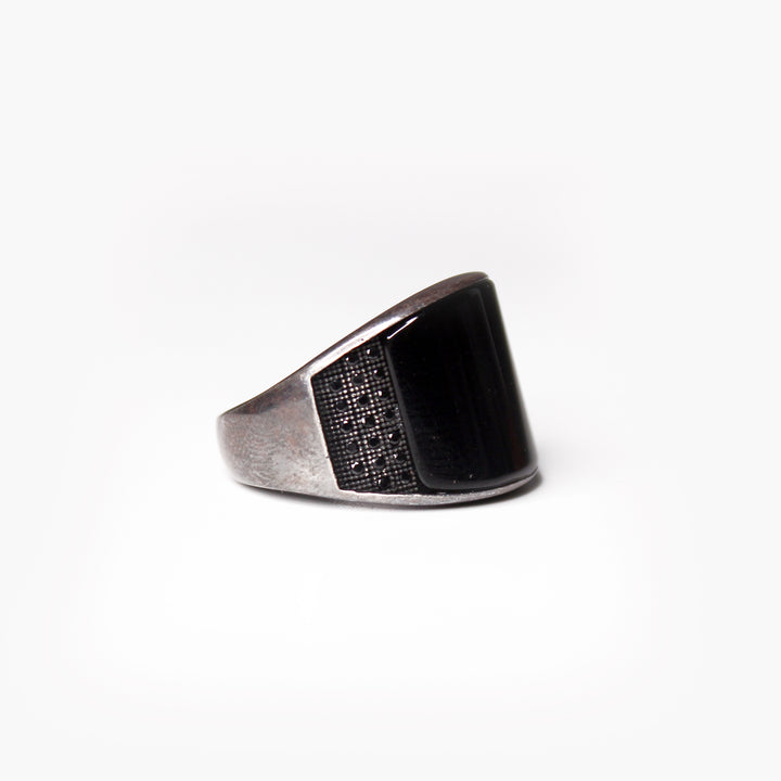 Turkish Style Ring in Black Onyx (7187217809642)