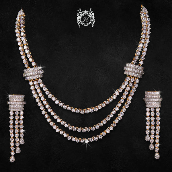 Three Layer Necklace Set
