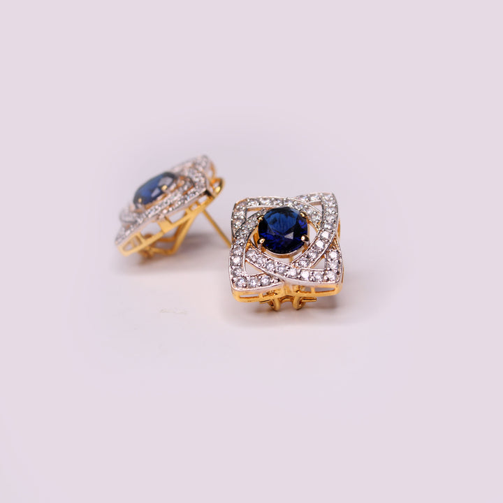 Tops in Blue Onyx and Zircons (7463105724650)