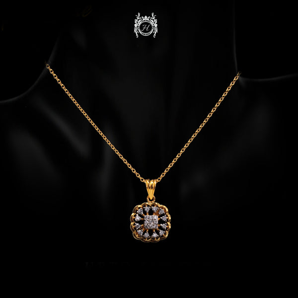 Pendant in Zircons