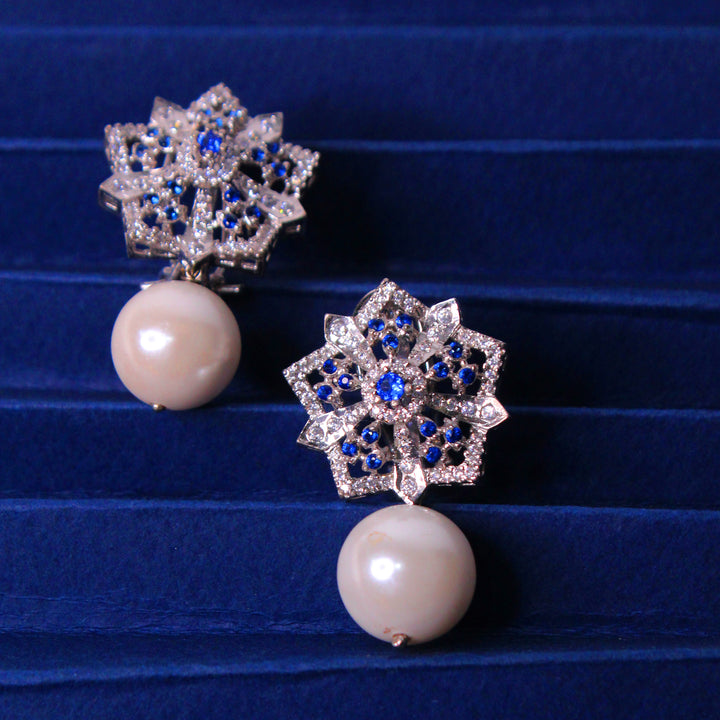 Tops in Blue Onyx and Pearls (6954549608631)