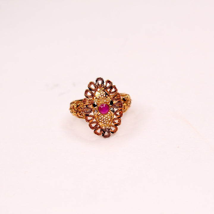 Ring in Chetum with Cutting Work (7508465221866)
