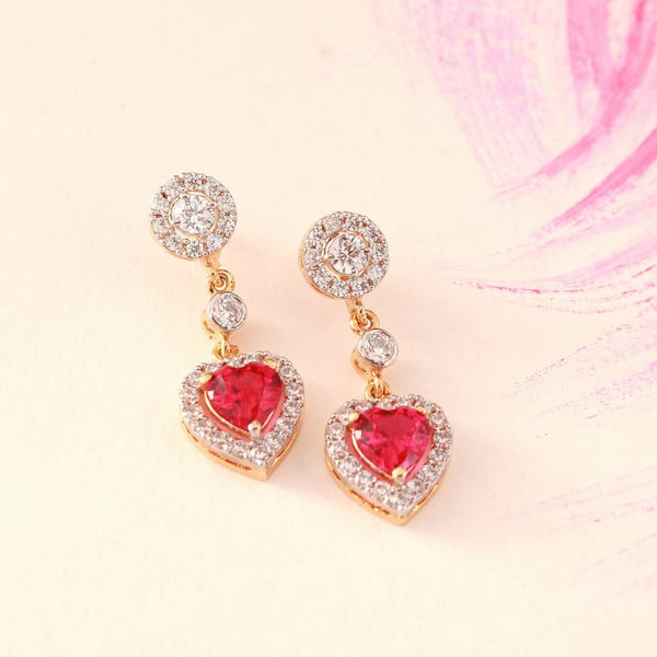 Earrings In Chetum And Zircons (6259574014135)