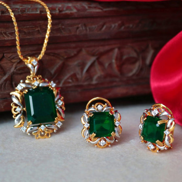 Locket Set with Jade (6239977930935)