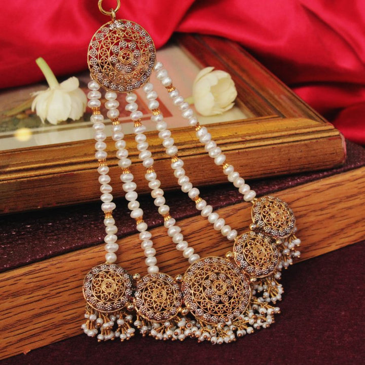 Jhumar with Pearls (6239978193079)