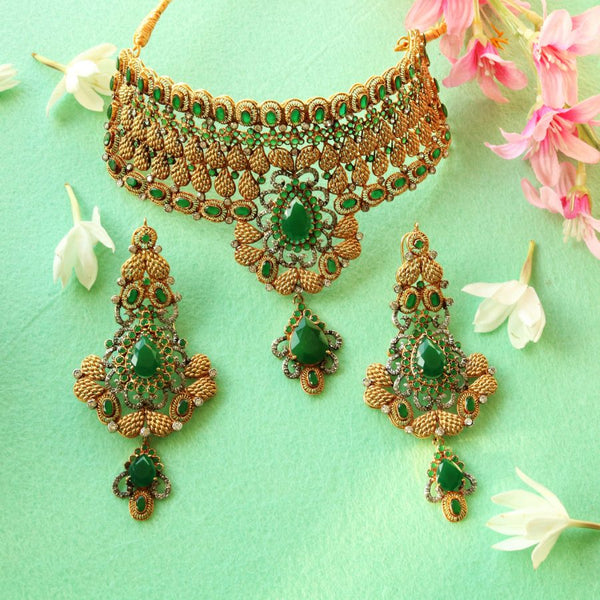 Guluband Set with Green Onyx (6239969968311)