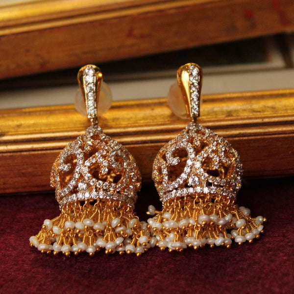 Jhumki with Pearls (6239981797559)