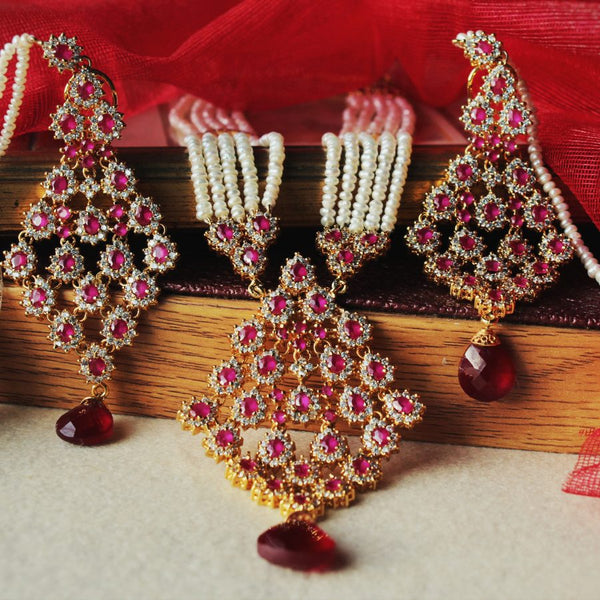 Necklace set with chetum (6239977341111)