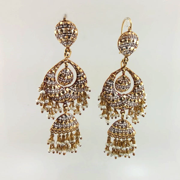 Plain Chandbali Earings.-0 (6239963381943)